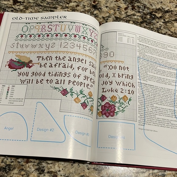 The Stockings Were Hung Embroidery Book with full directions - Picture 8 of 16